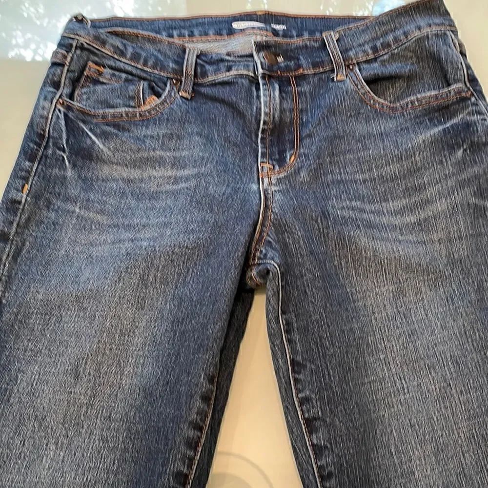 Old navy jeans 6 dark blue wash original skinny stretchy